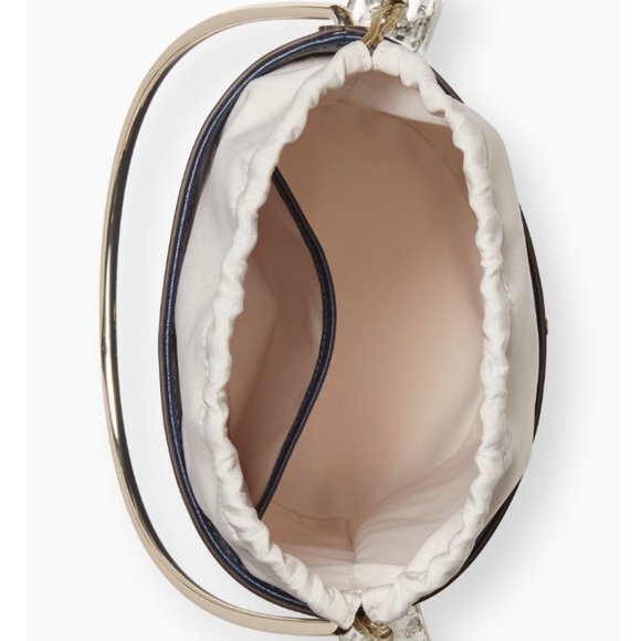 kate spade steal the spotlight champagne bucket bag purse nwt - Picture 5 of 12